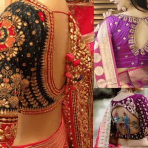 CUSTAMIZED EMBROIDERY BLOUSE