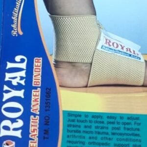 Elastic Ankle Binder for Compression and Support