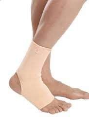 Ankle Knee Cap providing compression and support, available in sizes S, M, L, XL, XXL.