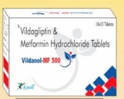 VILDANOL-MF TABLETS 14'S