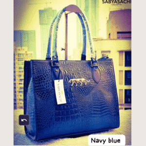 Crocodile Leather Tote – Stylish Office & Hand Bag