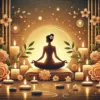 Various yoga practices including body-mind-soul yoga, prenatal yoga, mental wellness yoga, breathing techniques, group yoga, and nature-inspired retreats, showcasing harmony, relaxation, and accessibility for all.