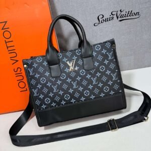 Louis Vuitton Premium Tote Bag with a broad belt, elegant design, and perfect size for versatile use.