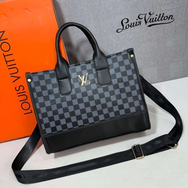 Louis Vuitton Premium Tote Bag with a broad belt, elegant design, and perfect size for versatile use.