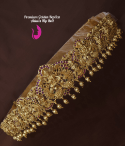 Elevate your style with this Hip Belt with Bow Detailing. Perfect for sarees, lehengas, and ethnic outfits. Shop now!