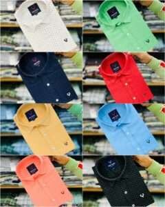 Premium Quality Cotton Shirt for Men – M, L, XL, XXL Sizes