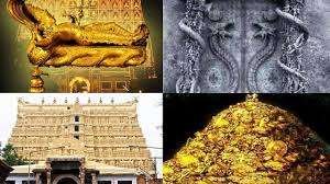 Aerial view of Padmanabhaswamy Temple, one of the richest temples in the world.