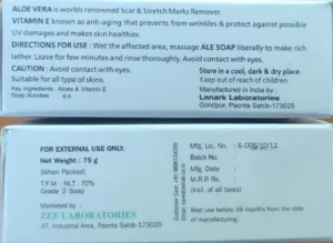 Herbal moisturizing soap with Aloe Vera and Vitamin E, suitable for all skin types